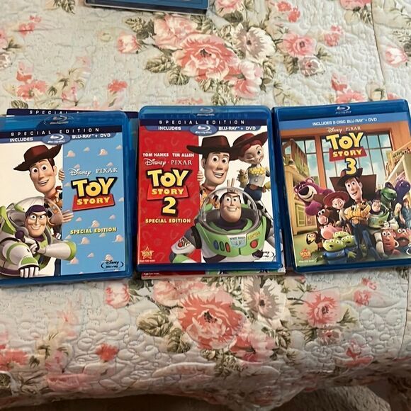 Disney Toy Story 1,2 and 3 - Picture 1 of 4